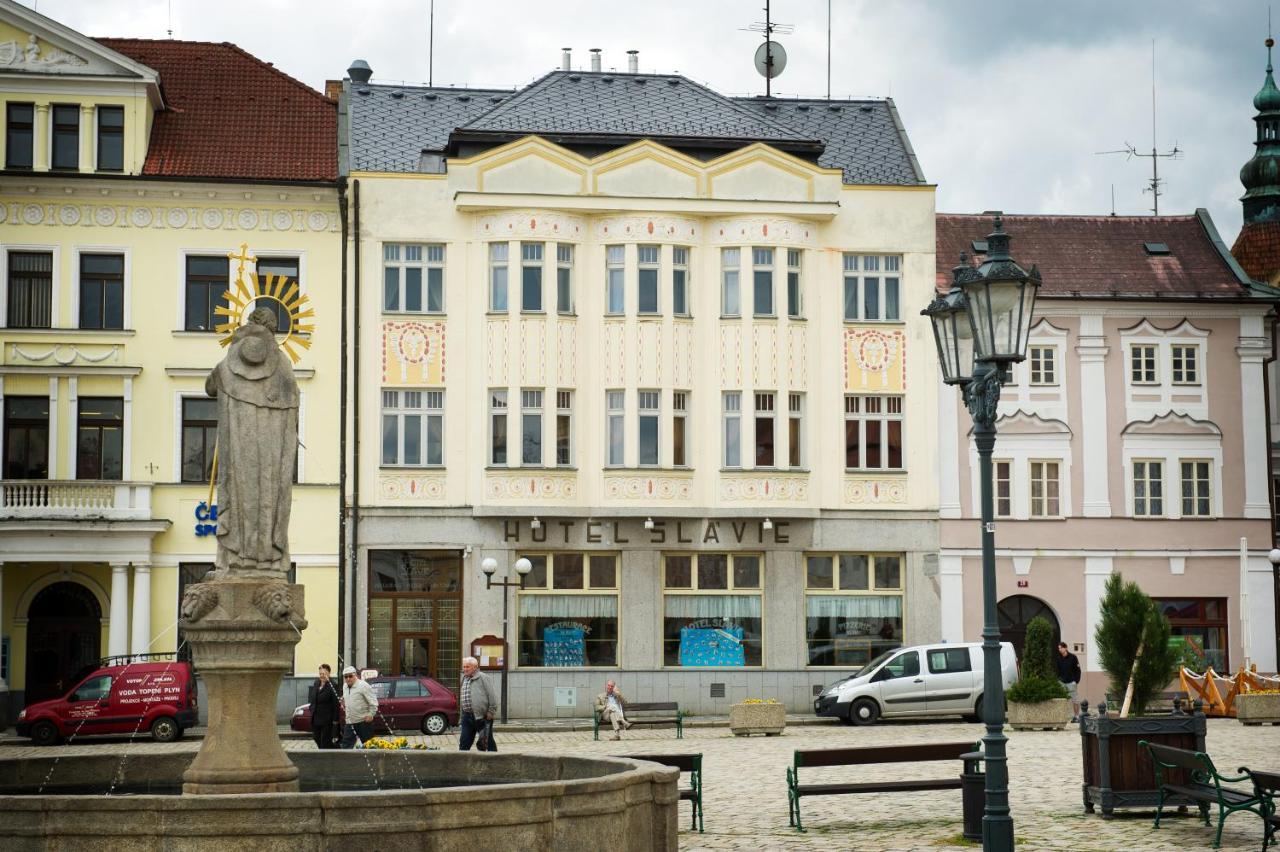 Hotel Slavie Pelhrimov Ngoại thất bức ảnh